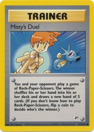 Gym Heroes - 123/132 - Misty's Duel