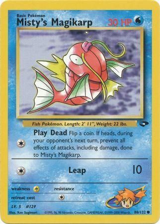 Gym Challenge - 088/132 - Misty's Magikarp