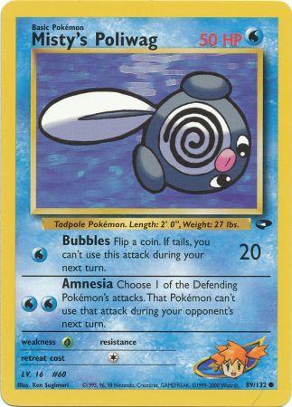 Gym Challenge - 089/132 - Misty's Poliwag