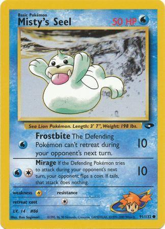 Gym Challenge - 091/132 - Misty's Seel