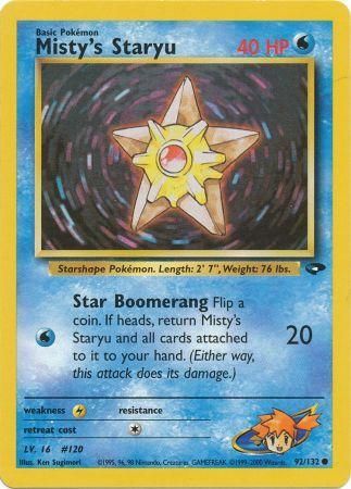 Gym Challenge - 092/132 - Misty's Staryu