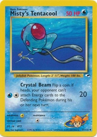 Gym Heroes - 057/132 - Misty's Tentacool