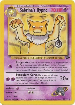 Gym Challenge - 056/132 - Sabrina's Haunter