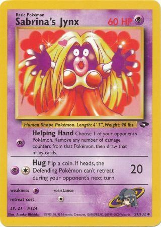 Gym Challenge - 057/132 - Sabrina's Jynx