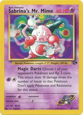Gym Challenge - 059/132 - Sabrina's Mr. Mime