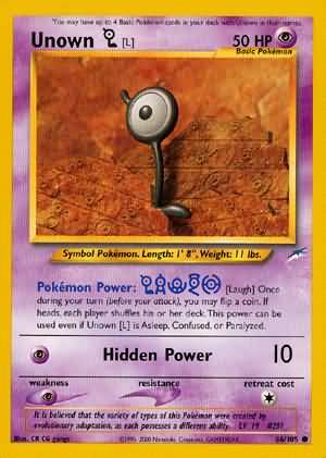 Neo Destiny - 086/105 - Unown [L]