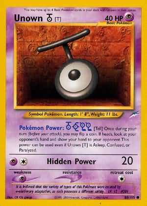Neo Destiny - 088/105 - Unown [T]