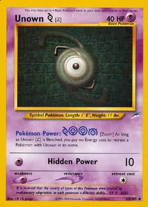 Neo Destiny - 060/105 - Unown [Z]