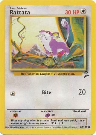 Base Set 2 - 089/130 - Rattata