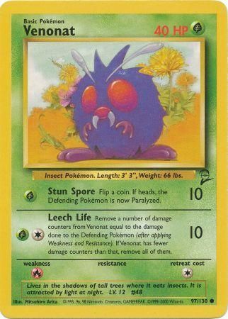 Base Set 2 - 097/130 - Venonat