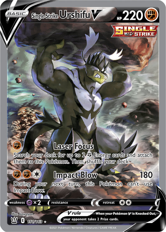 Battle Styles - 151/163 - Single Strike Urshifu V