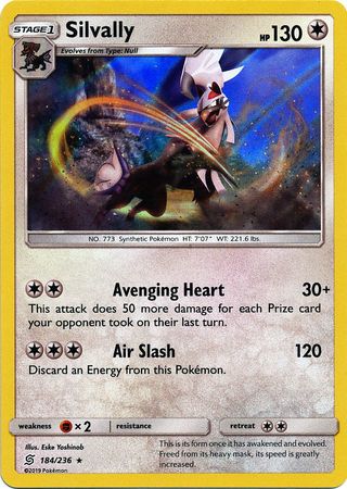 Unified Minds - 184/236 - Silvally - Holo