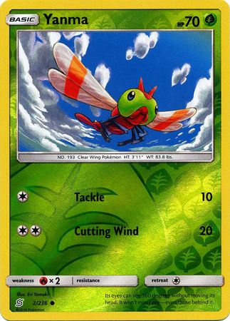 Unified Minds - 002/236 - Yanma - Reverse Holo