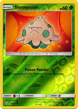 Unified Minds - 005/236 - Shroomish - Reverse Holo