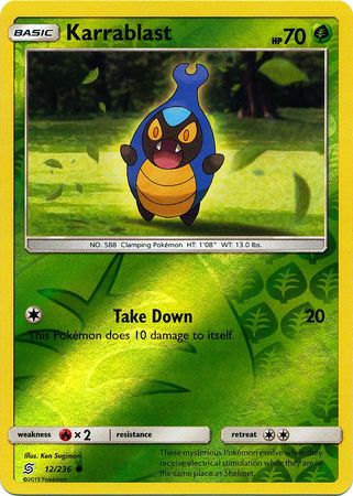 Unified Minds - 012/236 - Karrablast - Reverse Holo