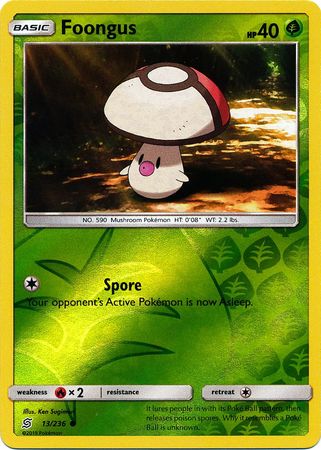 Unified Minds - 013/236 - Foongus - Reverse Holo