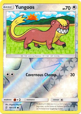 Unified Minds - 180/236 - Yungoos - Reverse Holo