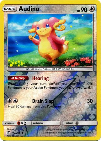 Unified Minds - 177/236 - Audino - Reverse Holo