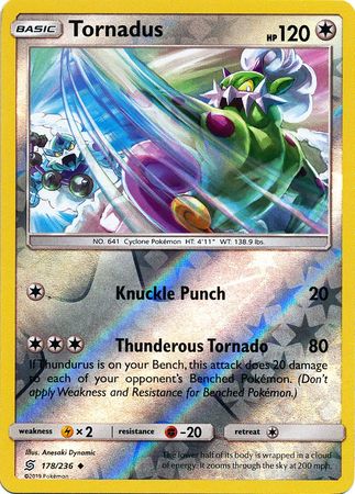 Unified Minds - 178/236 - Tornadus - Reverse Holo