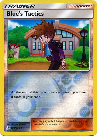Unified Minds - 188/236 - Blue's Tactics - Reverse Holo