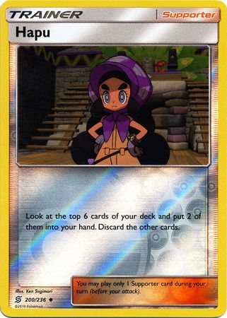 Unified Minds - 200/236 - Hapu - Reverse Holo