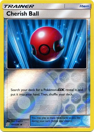 Unified Minds - 191/236 - Cherish Ball - Reverse Holo