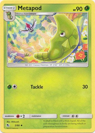 Hidden Fates - 002/068 - Metapod