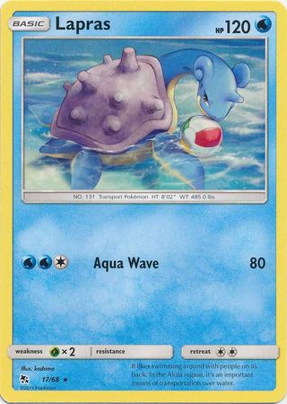 Hidden Fates - 017/068 - Lapras