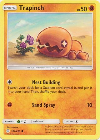 Cosmic Eclipse - 107/236 - Trapinch