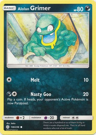 Cosmic Eclipse - 130/236 - Alolan Grimer