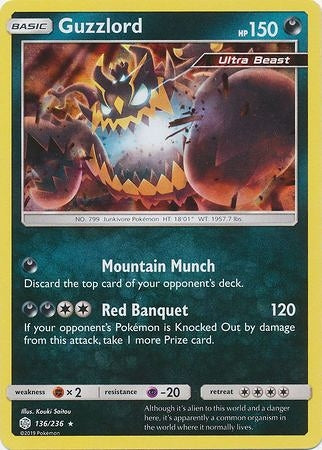Cosmic Eclipse - 136/236 - Guzzlord - Holo