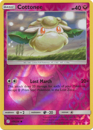Cosmic Eclipse - 147/236 - Cottonee - Reverse Holo
