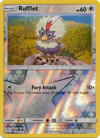 Cosmic Eclipse - 177/236 - Rufflet - Reverse Holo
