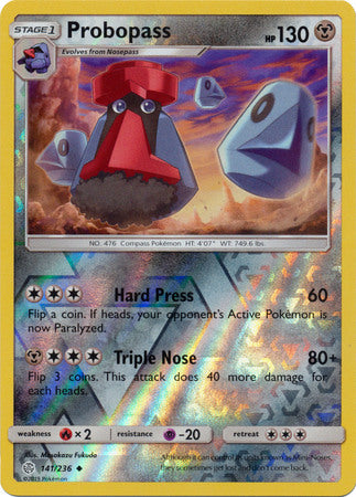 Cosmic Eclipse - 141/236 - Probopass - Reverse Holo