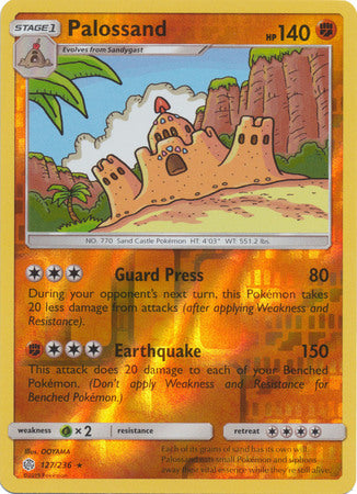 Cosmic Eclipse - 127/236 - Palossand - Reverse Holo