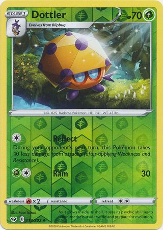 Sword & Shield - 018/202 - Dottler - Reverse Holo