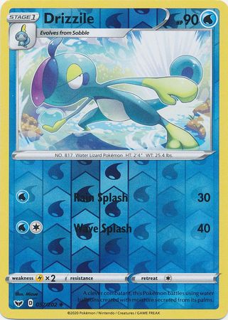 Sword & Shield - 057/202 - Drizzile - Reverse Holo