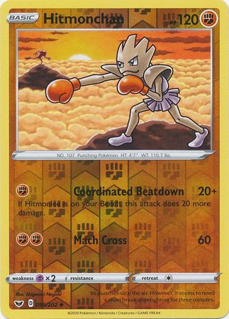 Sword & Shield - 095/202 - Hitmonchan - Reverse Holo