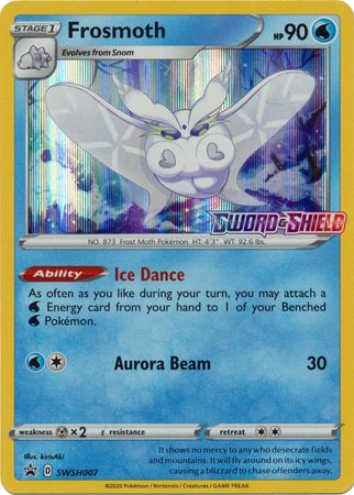 Black Star Promos - SWSH007 - Frosmoth - Pre-Release Holo