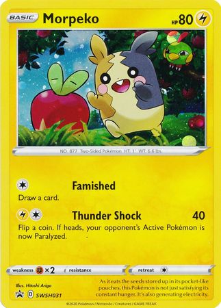 Black Star Promos - SWSH031 - Morpeko - Holo