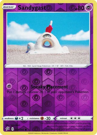 Rebel Clash - 081/192 - Sandygast - Reverse Holo