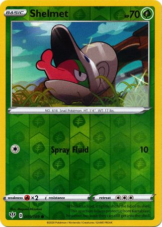 Darkness Ablaze - 009/189 - Shelmet - Reverse Holo