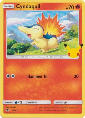 McDonald's 25th Anniversary - 10/25 - Cyndaquil