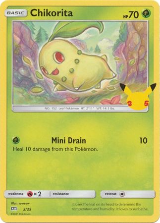 McDonald's 25th Anniversary - 02/25 - Chikorita