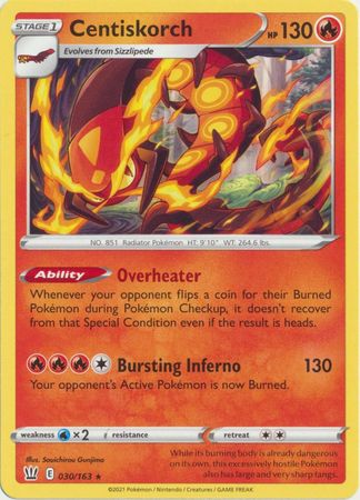 Battle Styles - 030/163 - Centiskorch