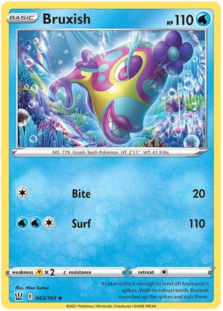 Battle Styles - 043/163 - Bruxish