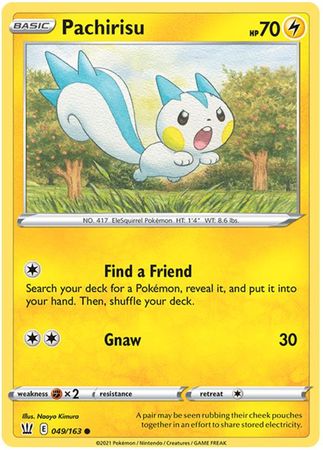 Battle Styles - 049/163 - Pachirisu