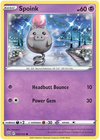 Battle Styles - 055/163 - Spoink