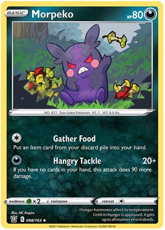 Battle Styles - 098/163 - Morpeko
