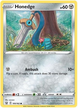 Battle Styles - 105/163 - Honedge